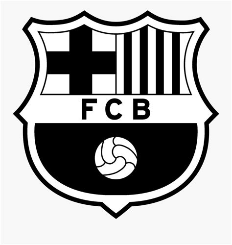 fc barcelona pic logo black